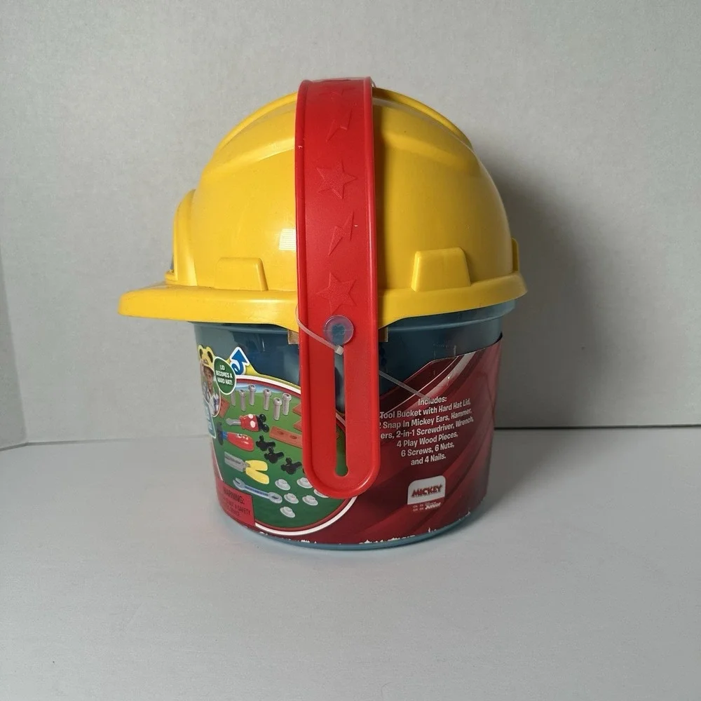 Disney Junior Mickey Mouse‎ Handy Helper Tool Bucket 29pc Set